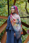 Loryan Scarf Dıamond Anna Şal - Lacivert