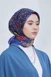 Loryan Scarf Diamond Eşarp - Diamond Harmony Black İpeksi Eşarp 4316 SAKS