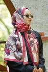 Loryan Scarf Dina Şal - Bordo
