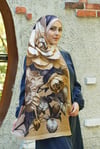 Loryan Scarf Dina Şal - Koyu Bej