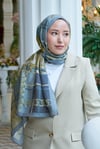 Loryan Scarf Ekose Zincir Şal - Antrasit