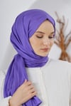 Loryan Scarf Floş Jakar Serisi Ağaç Kabuğu Desenli Şal Very Peri