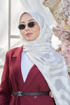 Loryan Scarf Lavin Girdap Şal - Ekru