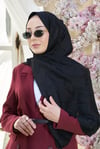 Loryan Scarf Lavin Girdap Şal - Siyah