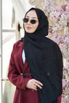 Loryan Scarf Lavin Girdap Şal - Siyah