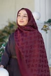 Loryan Scarf Lavin Liana Şal - Koyu Bordo