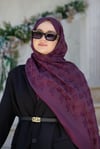 Loryan Scarf Lavin Liana Şal - Mürdüm
