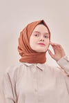 Loryan Scarf Viva Crush Bambu Kraş Şal Bakır