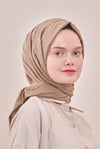 Loryan Scarf Viva Crush Bambu Kraş Şal Capuccino