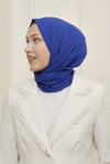 Loryan Scarf Viva Crush Bambu Kraş Şal Saks