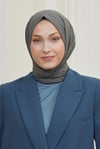 Loryan Scarf Viva Crush Bambu Kraş Şal Antrasit