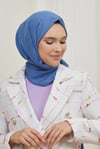 Loryan Scarf Viva Crush Bambu Kraş Şal Kot Mavi