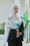 Loryan Scarf Zerre Elisa Şal - İndigo