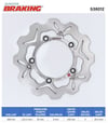 SUZUKI AN 400-650 DALGALI ÖN FREN DİSKİ