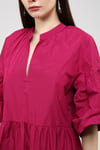 tafta elbise 4011