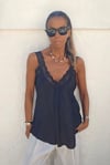 İtalyan Pamuklu Dantelli Bluz
