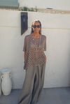 İtalyan Triko Ajurlu Bluz