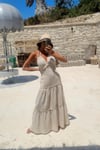 Keten Astarlı Elbise