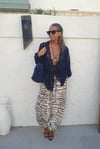 Zebra Desen Pantolon 