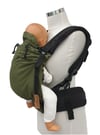 New Age Büyüyen Yenidoğan Ergonomik Bebek Kangurusu- Oeko Tex (OLİVE LİNEN)