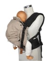 New Age Büyüyen Yenidoğan Ergonomik Bebek Kangurusu- Oeko Tex (IVORY)