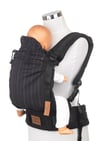 New Age Büyüyen Yenidoğan Ergonomik Bebek Kangurusu- Oeko Tex (LINES BLACK)
