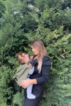 Olive Linen New Age Büyüyen Yenidoğan Ergonomik Bebek Kangurusu - Oeko Tex