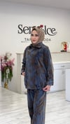 DESENLİ KOT CEKET