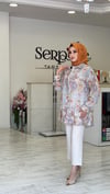GHİSA ÇİÇEKLİ GÖMLEK