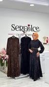 KADİFE ELBİSE