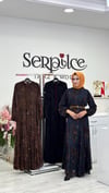 KADİFE ELBİSE