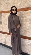 Kırıştırma Kumaş Elbise