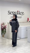 LEOPAR KADİFE TAKIM