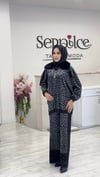 LEOPAR KADİFE TAKIM