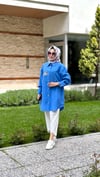 MASCARA TAŞLI BASKI DETAYLI GÖMLEK