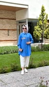 MASCARA TAŞLI BASKI DETAYLI GÖMLEK