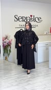 PELERİNLİ ELBİSE