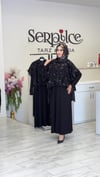 PELERİNLİ ELBİSE