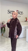 PUL PAYETLİ KADİFE TAKIM