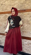 YAKA NAKIŞLI TAFTA KUMAŞ TAKIM