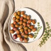Ayolis Çizik Yeşil Zeytin XL 650 g tabakta doğal sunum
