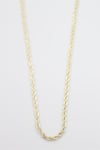 Burgu Zincir Kolye - 45 cm - Altın