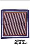 Desenli Fular 70x70cm - ÇOK RENKLİ
