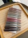 12'li Parıltılı Pens Toka 14 cm - ÇOK RENKLİ - Toptan Takı