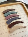 12'li Pastel Muz Toka 10 cm - ÇOK RENKLİ - Toptan Takı
