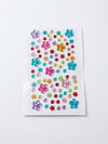 12'li Taşlı Bedazzling Sticker - ÇOK RENKLİ - Toptan Takı