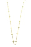 Çubuk Kolye - 45cm - Altın
