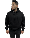 BYOLİS000000000546Kapüşonlu Kanguru Cepli Oversize Sweatshırt SiyahSweatshirt