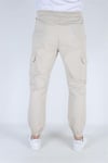 DOZORErkek Paça Ve Beli Lastikli Keten Pantolon KremPantolonDozor Erkek Paça Ve Beli Lastikli Keten Pantolon Krem / stalibutik