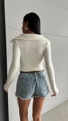 REYKadın Yarım Fermuarlı Kısa Peluş Crop KremCropRey Kadın Yarım Fermuarlı Kısa Pelüş Crop Krem / stalibutik
